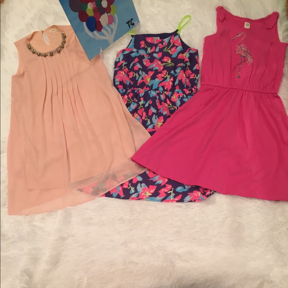 -NWT(3) piece BUNDLE PRETTY in PINK dresses .‼️‼️